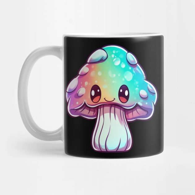 Cute Psychedelic Mushroom by HMMR-design